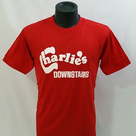 Vintage Lazarus Department Store Charlies Downstairs T Shirt L Columbus Oh Tee - Picture 3 of 8